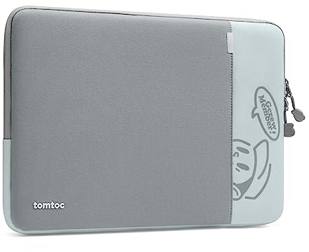 tomtoc 360° Laptop Tasche Hülle für 15-Zoll Neu MacBook Air M4/A3241 M3/A3114 M2/A2941 2025-2023, 15 Zoll Microsoft Surface Laptop 7th Edition (Copilot+ PC)/6/5/4/3, Wasserabweisend Laptophülle Sleeve