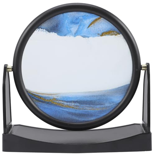 COSMEVIVI Adornos De Reloj De Arena Pintados Decoración Movimiento Arte Paisajes
