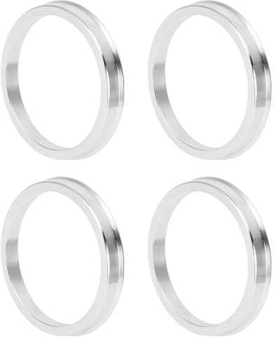 INFINAUTO Anelli Centrici Mozzo Ruota OD 76.1mm ID 66.6mm Antiurto