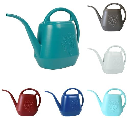 Genérico Regadera de Plástico para Jardín, Regadera con Pico, Regadera de Jardinería, Regadera para Flores Regadera de plástico Regadera para Interior y Exterior