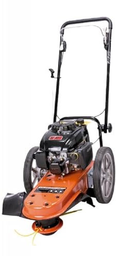 Daewoo Desbrozadora Cortacésped a Gasolina DWBC5600 - Motor 160 CC 4 Tiempos, 3.000RPM, Potencia 5.5 HP, Ancho de Corte 56 cm (22), Altura Ajustable 38-76 mm, Hilo Corte Ø4 mm 700172