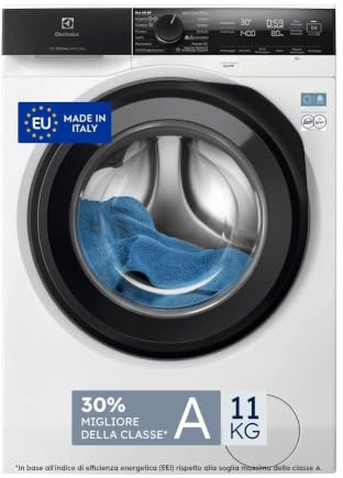 Electrolux EW7F411B3 Lavatrice Carica Frontale 11 kg 1400 Giri | 11 kg di carico, carica frontale, centrifuga 1400 giri