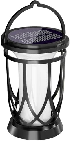 Luce da giardino per lanterna solare - Lampada da look a fiamma, LATERNA OFF FUORI FUNZIONE | Luce solare resistente alle intemperie, auto in-end, luci bianche calde con ganci, terrazza 'illuminaz