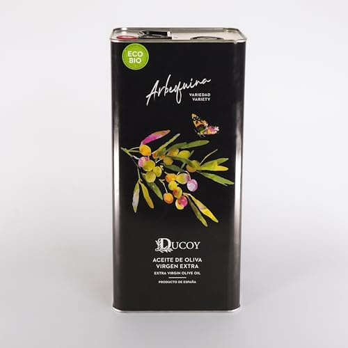 DUCOY | Aceite de Oliva Virgen Extra Ecológico Arbequina Frutada - 5L