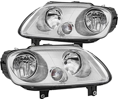 Halogen Scheinwerfersatz Scheinwerfer Satz Hauptscheinwerfer Set links rechts H7/H1 passend für 2KB 2KJ 2CB 2CJ 2KA 2KH 2CA 2CH 1T1 1T2