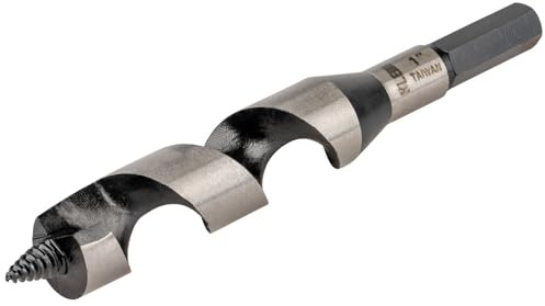 Klein Tools Schiff Schlangenbohrer aus Stahl mit Schraubspitze, 2,5 x 10,2 cm, 53406