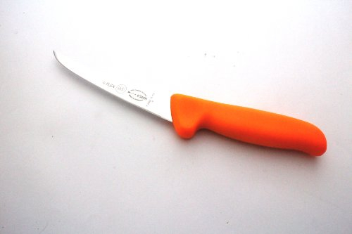 F. Dick nagelneu – MasterGrip Special - Ausbeinmesser – geschweifte Klinge semi-flexibel 10cm - Griff Sicherheitsfarbe orange - von der renomierten Messerschmiede Friedr.Dick