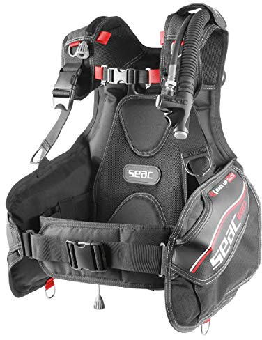 SEAC Ego Jacket GAV per Immersioni subacquee, Equilibratore BCD per Adulti e Adolescenti