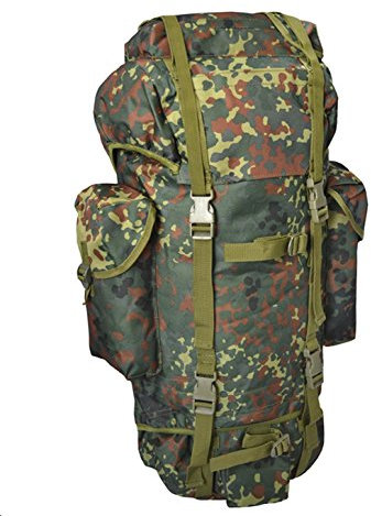 Survival Kampf Rucksack Wanderrucksack Fleck Tarn 65 L Sport Freizeit Bowatex