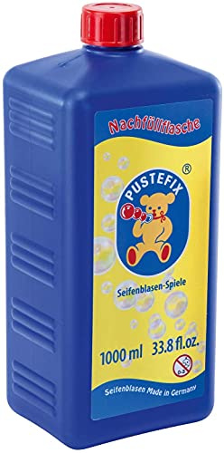 Pustefix 420869725 - Seifenblasen Nachfüllflasche Maxi 1000 ml (2X Nachfüllflasche)