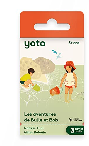 YOTO - Didier Jeunesse, Collection Bulle et Bob, Livre Audio français pour Enfant à écouter sur conteuse, boîte à Histoires pour Enfant Player Mini, Album Audio, Conte Musical 3 à 5 Ans