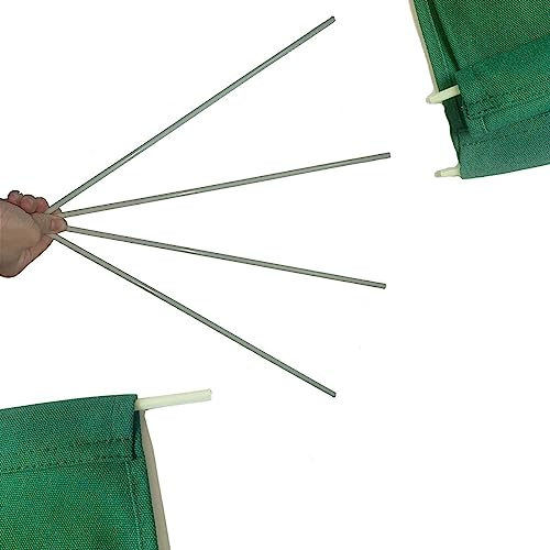 TBACW 2 Set (4 Stück) Regiestuhl Leinwand Ersatzbezüge Kit für Regisseurstühle, Filmstuhl Ersatz Leinwand Sitz und Rückenlehne Oxford Tuch Abdeckung für Zuhause (2 Paar Regiestühle)