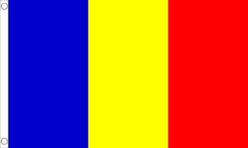 Flagtex Bandiera grande della Romania