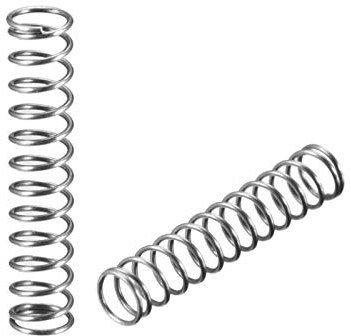 WUPNGS Doppelhakenfeder 30 Stück Federn Drahtdurchmesser 0,012 Zoll Spule Erweiterte Druckfeder 10mm