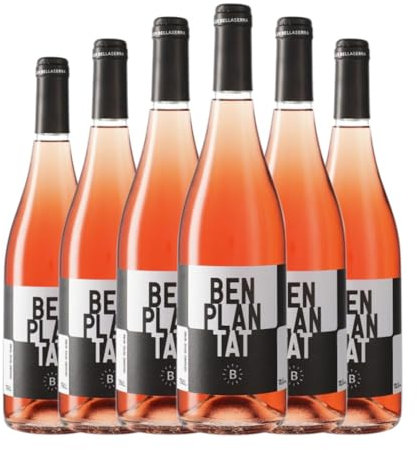 Bellaserra Benplantat Rosat 75 cl Vino rosado (Caja de 6 Botellas de 75 cl)