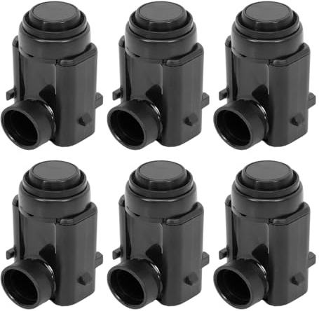 Taesayl Pack of 6 Parking Sensor Parking Aid Sensor 0015427418 Electronic Parking Disc Compatible with C E M GL R Class W203 S203 W210 S210 W211 S211 W164 X164 W251 0035428718 004542 8718 Parking