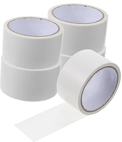 CATIEBYE 5 Rollen Winddichtes Fensterdichtungsband 5cm x 10m Gewebeband Für Tür Und Fensterspalte Wetterfest Hohe Haftkraft Isolierend Und Flexibel