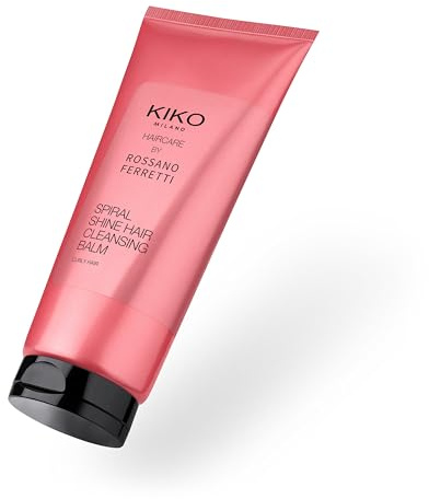 KIKO Milano Spiral Shine Hair Cleansing Balm, Balsamo Detergente Per Ricci Morbidi