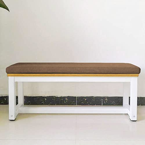 Outdoor Bankauflage 2/3 Sitzer 5/7/8 cm Dicke 100/120/150 cm Lange Auflage für Schaukelbank Esszimmer Terrasse (40 x 40 x 5 cm Beige)