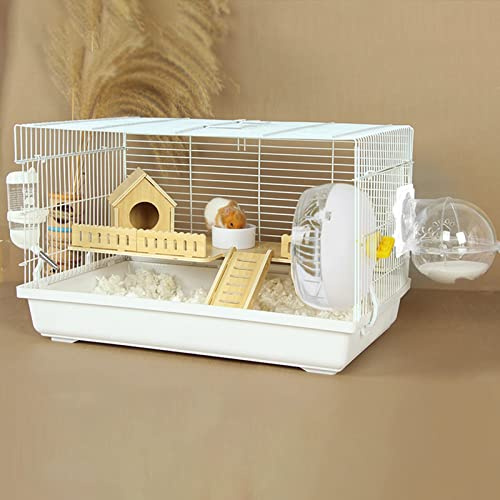 PXAMORTEL Kleintierkäfig, Käfig für Haustiere, Hamsterkäfige, Mäusekäfige und Lebensräume, können Haustiere rechtzeitig beobachten, Hamster-Landschaftshaus, große Hamsterkäfige geeignet(C2)