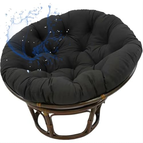 Aocase Coussin Rond ImperméAble pour Chaises Suspendues Coussin Exterieur Oeuf Suspendu Confortable Coussin De Rechange pour Chaise à Panier Suspendu Fauteuil Rotin Papasan Salon Jardin,No10,40×40cm