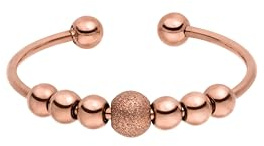 Purelei Anxiety Balance Ring – verstellbarer Ring mit Balance-Kugel & beweglichen Elementen, Edelstahl 14K vergoldet, 18K rosévergoldet oder silber – wasserfest