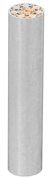 FONDOTIN Remache de Mosaico para Mango de Cuchillo de Acero Inoxidable Remache de Latón para Fabricación de Cuchillos Mejora Estética y Estabilidad Segura