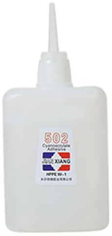 Pegamento más fuerte para metal a plástico, súper pegamento fuerte de secado rápido, seguro, resistente a la corrosión, impermeable, multiusos 502 para madera, plástico y metal, grado médico súper pa