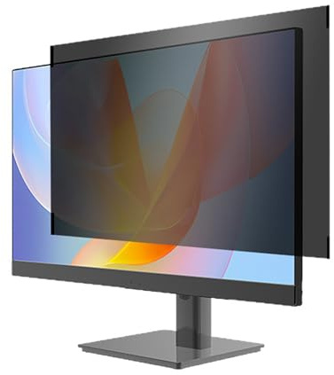 Annadue 21,5 Zoll Computer Sichtschutzfilter, PET magnetischer Abnehmbarer Augenschutz Blendfreier Blaulichtfilter Sichtschutz, für Breitbildmonitor mit 16:9 Seitenverhältnis