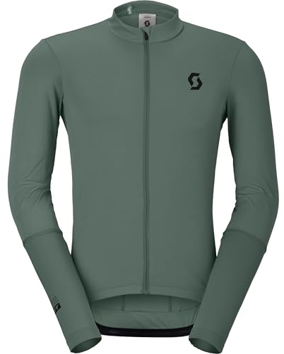 Scott Endurance Fahrradtrikot Langarm grün 2026: Größe: XL (54/56)