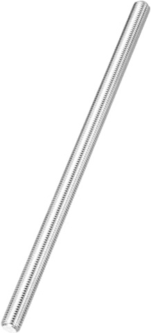 QUARKZMAN Vollgewindestange M12 x 1.5mm Gewindestangen 250mm/10 Lange | Steigung 304 Edelstahl Rechtsgewinde Feingewindestangen Befestigungselemente für Ankerbolzen Aufhänger Klemmen U-Bolzen
