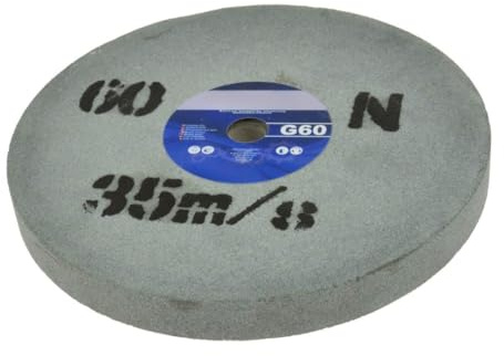 pokm toolsmarket - Schleifbock Ø150mm Schleifscheibe Körnung 60 Aufnahme 12.7mm | Schleifscheibe Aus Stein Doppelschleifer