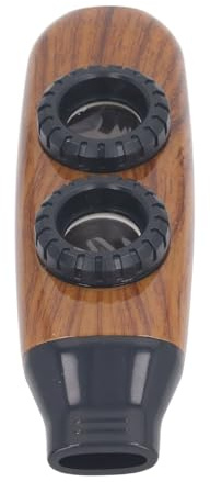 Kazoo-Flöte, Verstellbare Kazoo mit Membran-Ersatz für Spielleistung (Kräftiges Holz)