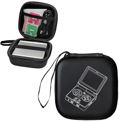 Sac de rangement pour console de jeu RG35XXSP, casque de rangement, chargeur et accessoires, compatible avec console de jeu et autres gadgets, pour les amateurs de jeux, les voyages et une utilisation