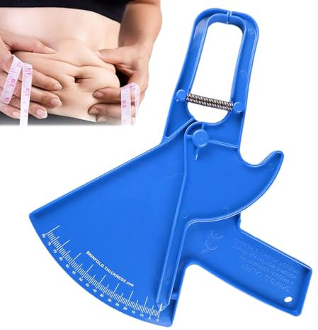 Körperfettmessschieber, Fettmaß für den Körper - Skinfold 0-88mm Körperfett-Messschieber | Professionelles tragbares, präzises Messwerkzeug für Fettmessungen für Diätetiker und Bodybuilder