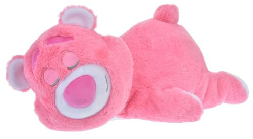 Disney Store Official Peluche Grande Lotso Addormentato, Toy Story, 51 cm, Orsacchiotto Peluche Rosa, Adatto dalla Nascita, 0+