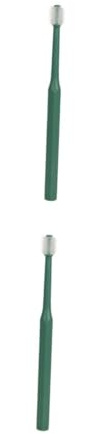 Gatuida 2stücke -zahnbürste Für Hunde Und Katzen Flexible Und Kompakte Zahnreinigung Ergonomisches Design Leichtem Tpe-material Für Mundhygiene