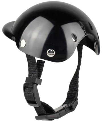 TOYANDONA Pet Helmet Für Hunde Und Katzen Schutzhelm Für Haustiere Sicherer Kopf Und Uv-Schutz Verstellbar Komfortabel Für Outdoor-aktivitäten Und Radtouren
