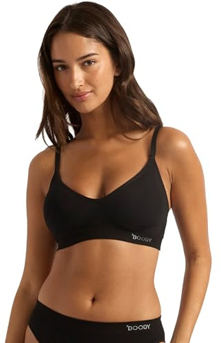 Boody Wireless T-Shirt Bra - Black/L