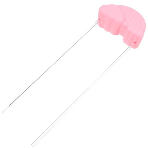 Kisangel Silikonwasserer Selbstbewässerungsvorrichtung tragbar Pflanzenbewässerungsvorrichtung im Freien Werkzeug gießkanne Innenpflanzenbewässerung Pflanzen selbst bewässern Kieselgel Rosa