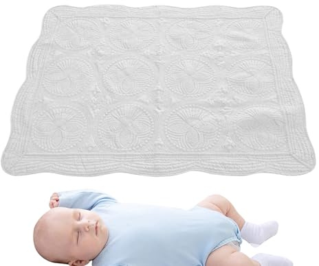 Coperte per bambini | Coperta trapuntata goffrata | Lavabile in lavatrice portatile per bambini, coperta pieghevole per passeggino, seggiolino auto, aereo da viaggio