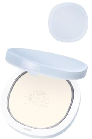 Sunscreen Compact Powder, Setting, Touch-up, Base Makeup, Sun Protection 4-in-1, SPF35 PA+++ with zinc oxide talc free Oil Control, Matte Finish, Longlasting Makeup Anti-dullness (Complexion, Normal)