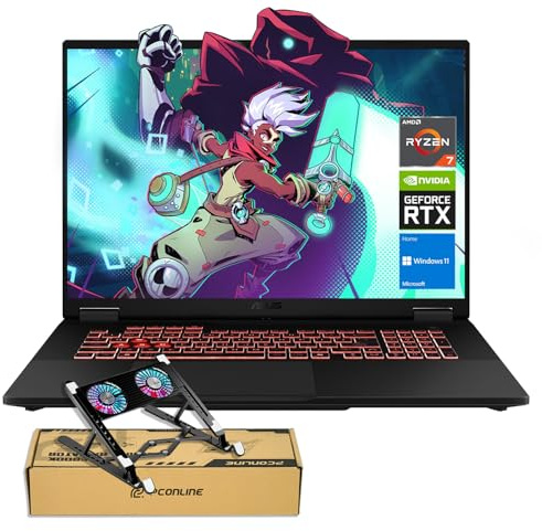 ASUS TUF A18 5070 Gaming Laptop, 18 WQXGA 240Hz Display, AMD Ryzen 7 260 (Beats Intel i7-14700), NVIDIA RTX 5070, 64GB RAM, 2TB SSD, RGB Backlit KB, Bundle with PCO Laptop Cooler