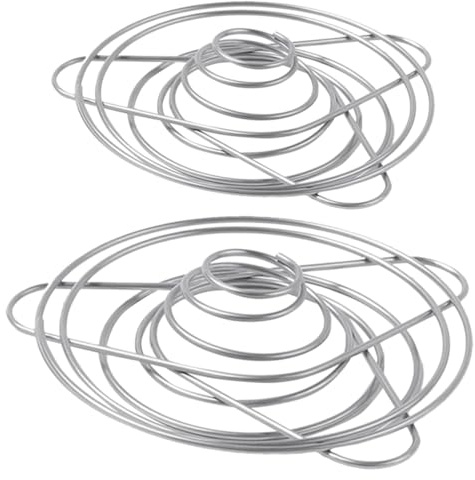 Gotero de Café Plegable Reutilizable de Acero Inoxidable, 2 Piezas