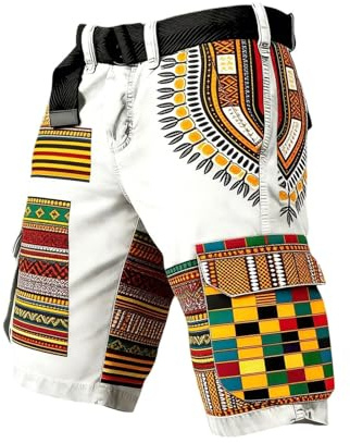 Short Cargo Homme Shorts Et Bermudas Randonnée Court Bermuda Coton Pantalon De Travail Chantier Pantacourts pour Hommes avec Cordon Serrage Taille Élastique Poches Léger Séchage Rapide