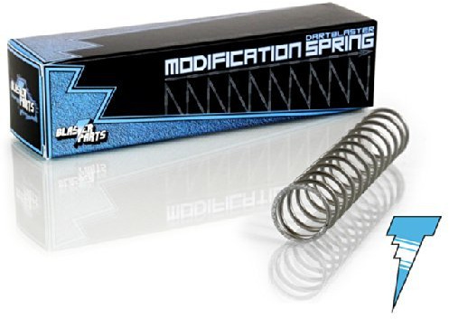 Blasterparts - Tuning-Feder kompatibel für NERF N-Strike Elite Alpha Trooper CS-12 - Dartblaster Modding für Mehr Reichweite und Schnelle Darts - Blaster-Zubehör