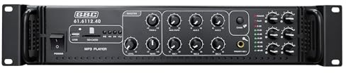 AMPLIFICATORE PROFESSIONALE 100V / 180W A 6 ZONE CON MP3 61611240