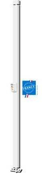 FERMETURE 2 POINTS STYL BARR 2.30M BLANCHE POUR TOUS CYLINDRES EUROPEE
