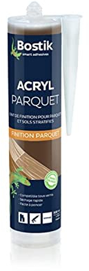 Bostik Dichtung für Parkett, Acryl, Farbe Wenge, Kartusche 300 ml