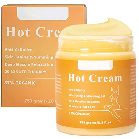 Onkessy Hot Cream Cellulite Cream Body Shape Cream Slimming Weight Loss Cream Fat Burner Massage Cream Muscle Relaxation Cream Home Portable